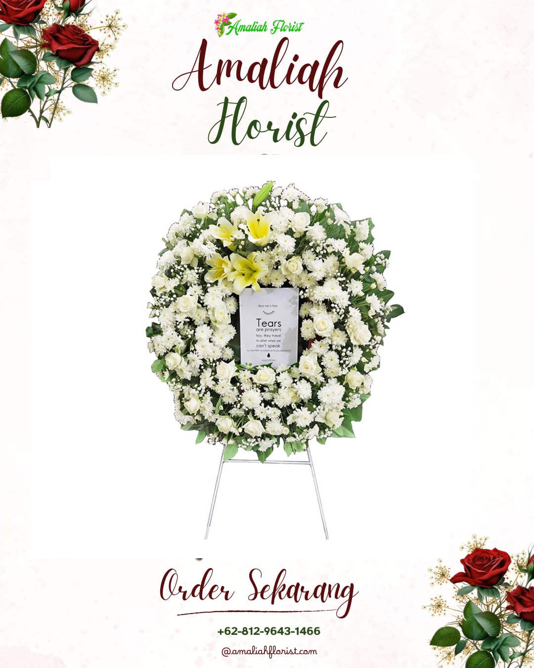 Krans Bunga Duka Kalidoni